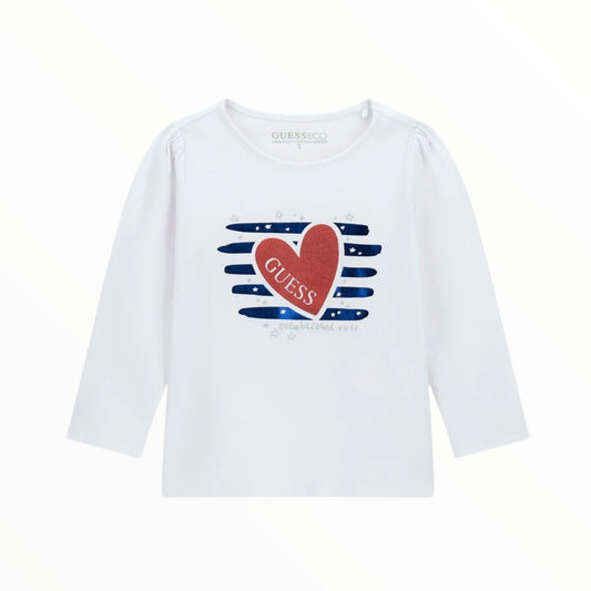 T-Shirt Guess cuore