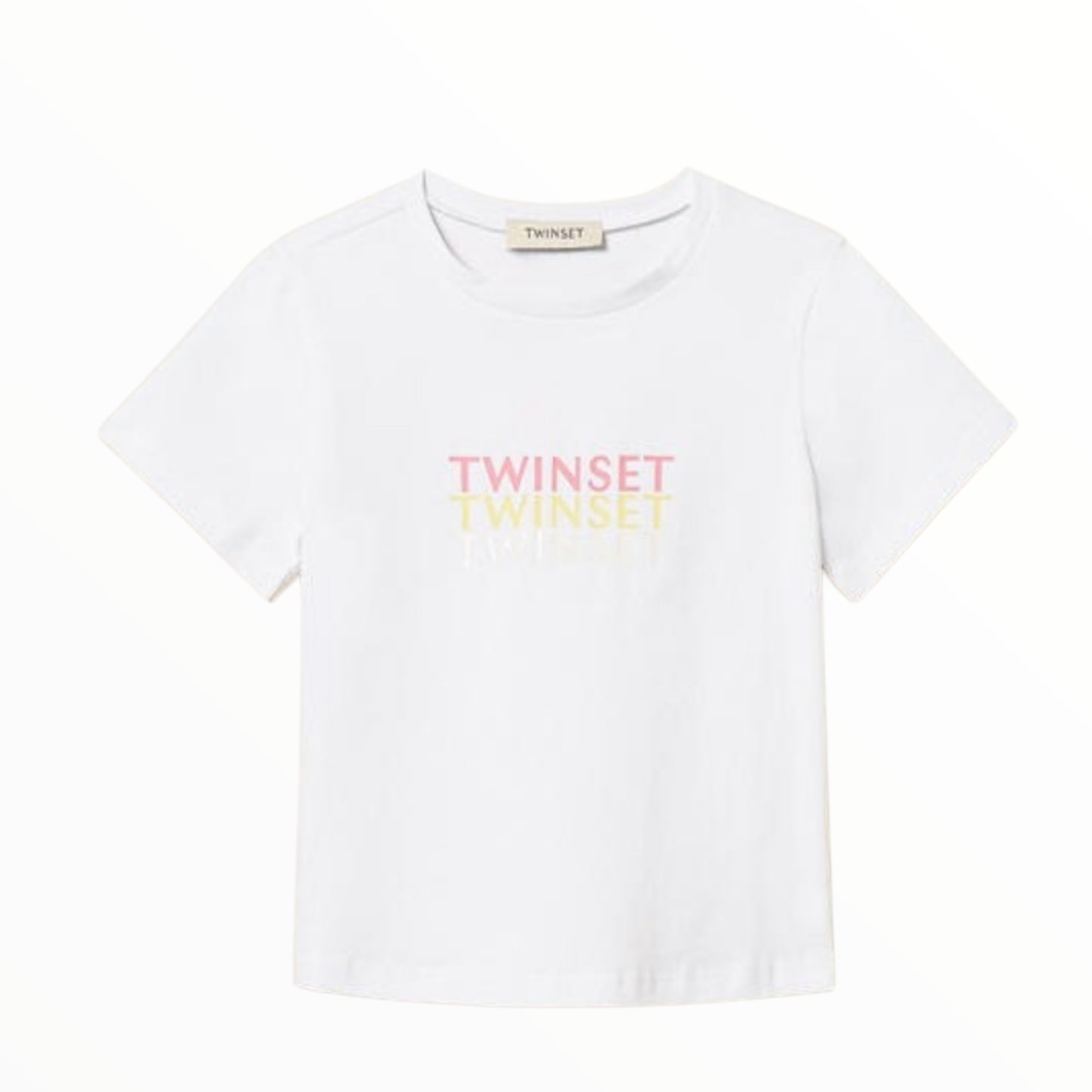 T-Shirt triplo logo Twinset