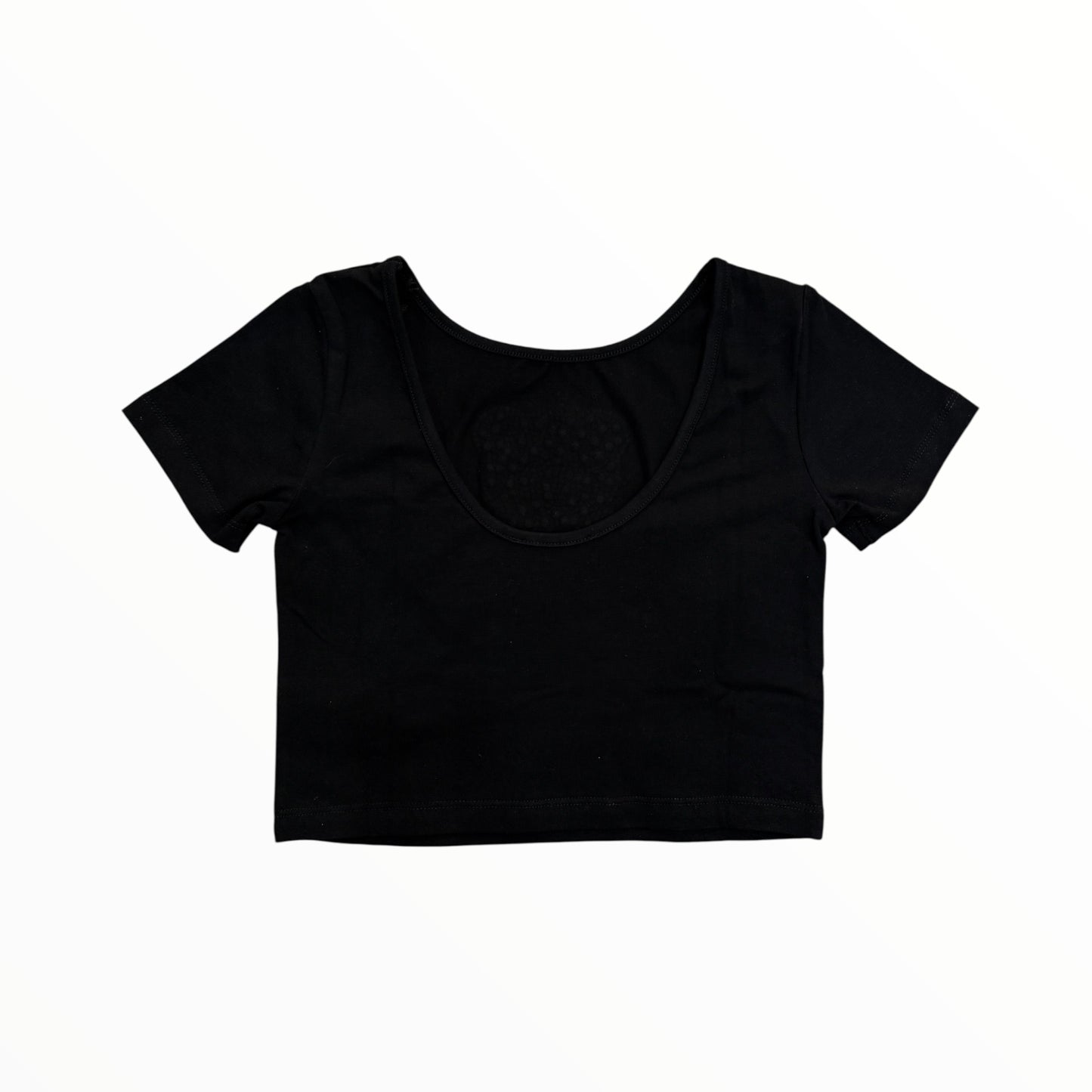 T-Shirt crop Gaelle con strass