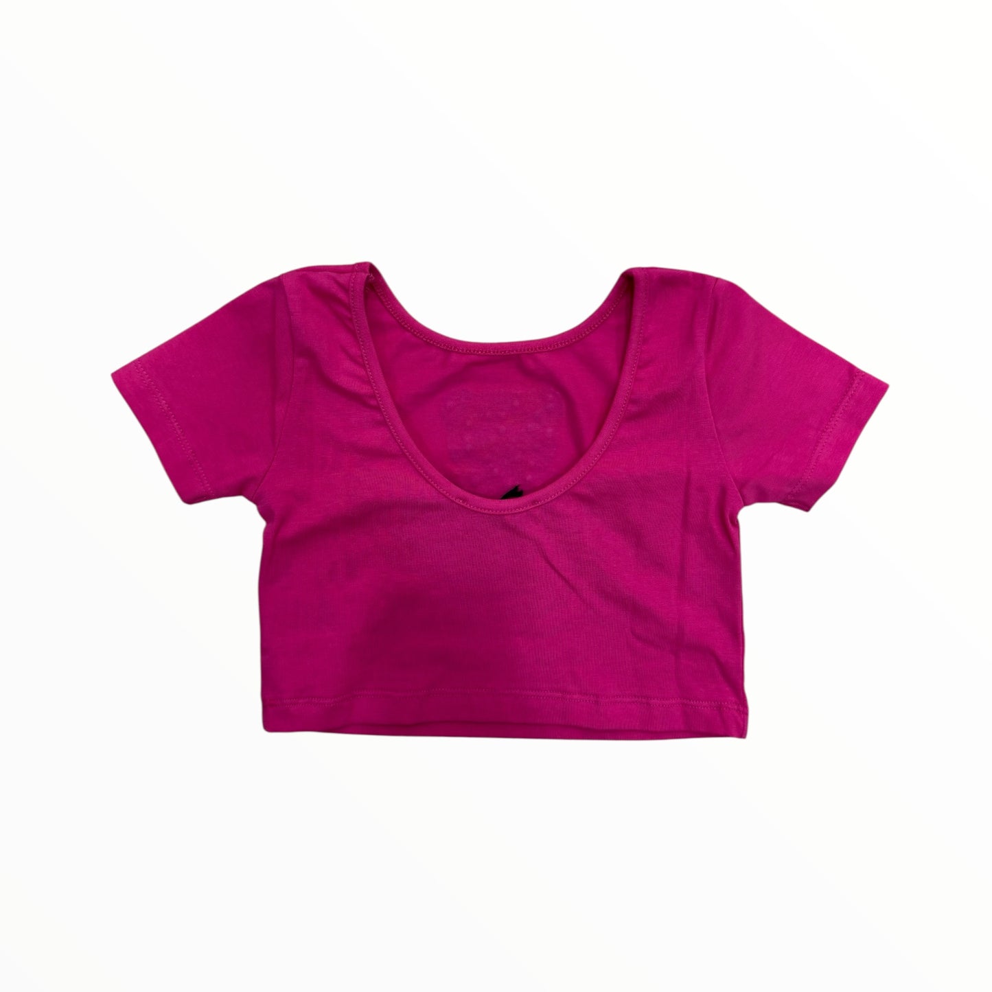 T-Shirt crop Gaelle con strass