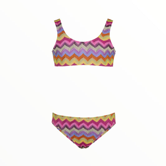 Costume top a righe Effek