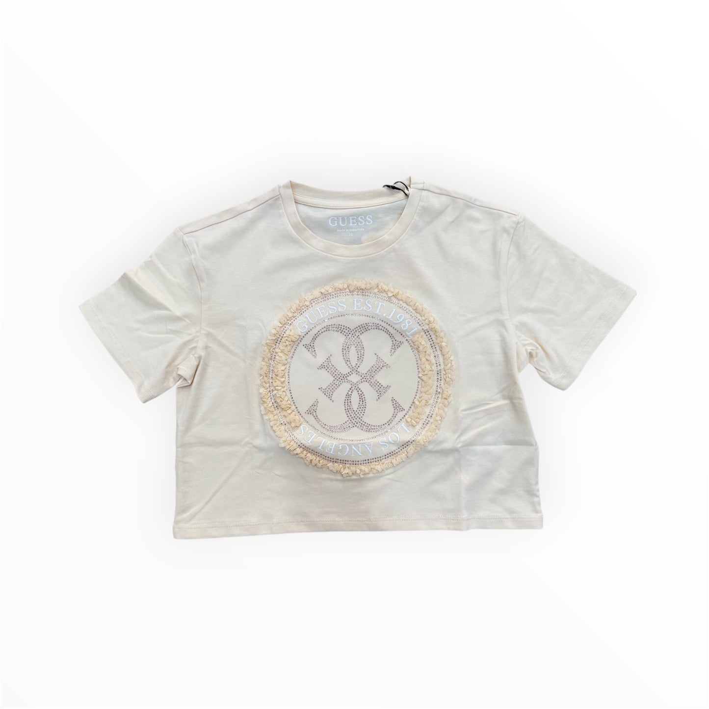 T-Shirt Guess in rilievo