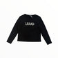 T-Shirt Liu Jo logo paillettes